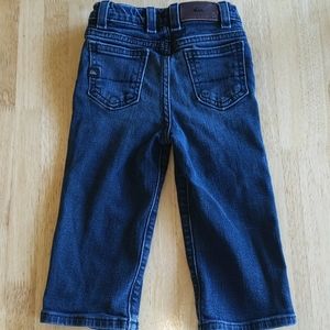 QUIKSILVER straight darkwash boys jeans sz 18 mos